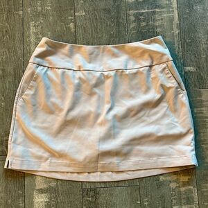 Women’s Adidas Pull-on Stretch Golf Skort Light Tan Medium